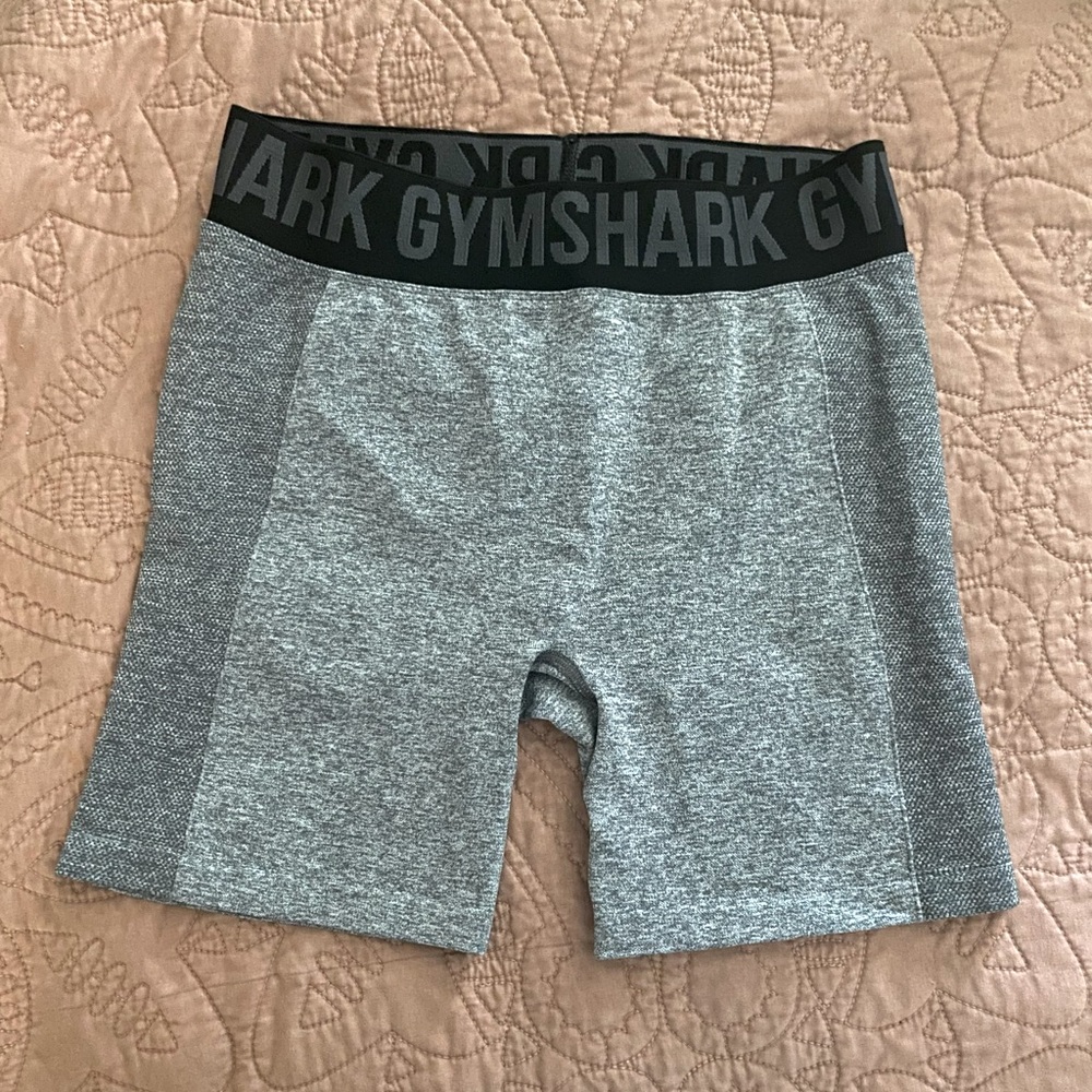 Gray Gymshark athletic shorts